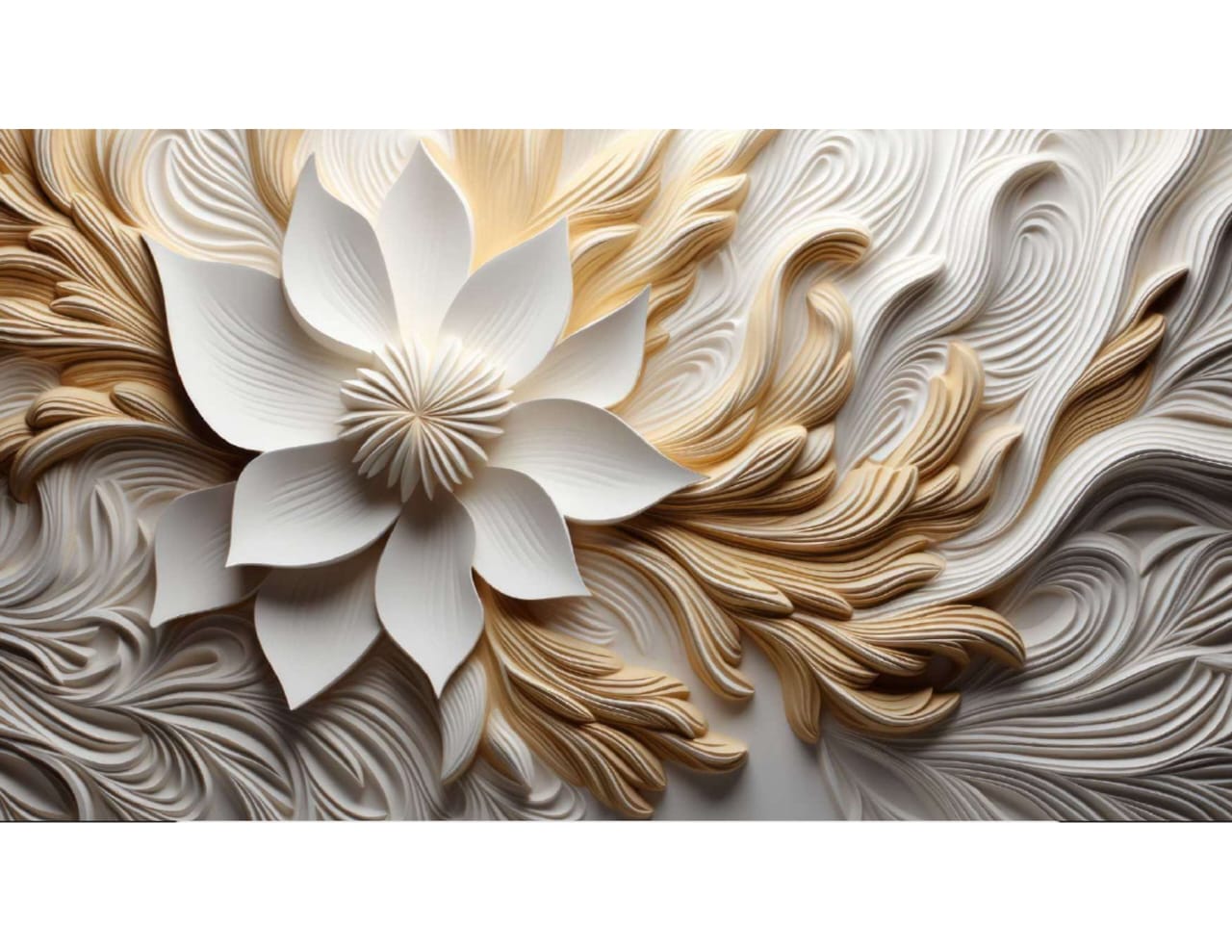 Modern White PVC Sheet Design